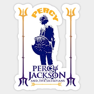 percy jackson and the olympians Walker Scobell graphic design Sticker